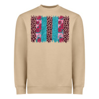 Mushroom valentines day leopard rose glitter brush stoke Heavyweight Sweatshirt - JahusDesignShop