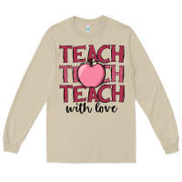 Mushroom teach with love Long Sleeve Tee - JahusDesignShop