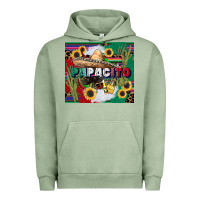 Pigment Oil Green papacito cinco de mayo Urban Hoodie - CowGirlArtShop