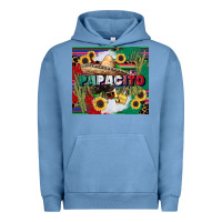 Pigment Pebble Blue papacito cinco de mayo Urban Hoodie - CowGirlArtShop