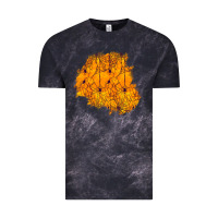 Cloud Black halloween patch Vintage Tee - BundleAndBundleShop