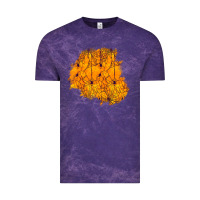 Cloud Purple halloween patch Vintage Tee - BundleAndBundleShop