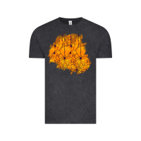 Vintage Black halloween patch Vintage Tee - BundleAndBundleShop