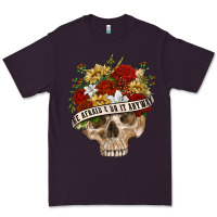 Plum Be Afraid&Do It Anyway Premium Tee - RanaPortraitStore