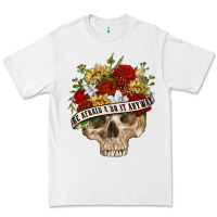 White Be Afraid&Do It Anyway Premium Tee - RanaPortraitStore