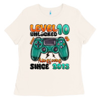 Bone level 10 unlocked awesome since 2013 Ladies Tee - MaliasSmallBusiness