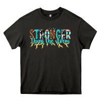 Asphalt stronger than the storm Heavy Core Tee - texasbilliewilder