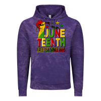 Cloud Purple juneteenth fist free ish since 1865 Vintage Hoodie - HRA Design Shop