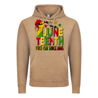 Vintage Coffee juneteenth fist free ish since 1865 Vintage Hoodie - HRA Design Shop