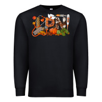 Black Fall LPN Licensed Practical Nurse Premium Sweatshirt - LillyAllenDesigns