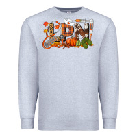 Heather Grey Fall LPN Licensed Practical Nurse Premium Sweatshirt - LillyAllenDesigns