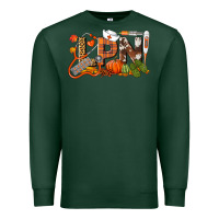 Sports Green Fall LPN Licensed Practical Nurse Premium Sweatshirt - LillyAllenDesigns