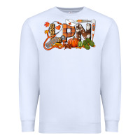 White Fall LPN Licensed Practical Nurse Premium Sweatshirt - LillyAllenDesigns