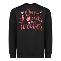 Black one loved teacher Heavyweight Sweatshirt - JahusDesignShop
