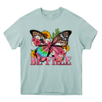 Arona be free with butterfly and cactus flowers Heavy Core Tee - Artiststas