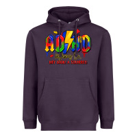 Plum adhd awareness Heavyweight Hoodie - LillyAllenDesigns