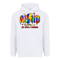 White adhd awareness Heavyweight Hoodie - LillyAllenDesigns