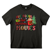 Asphalt hot cocoa and christmas movies Heavy Core Tee - Zillion Design Studio