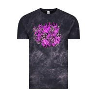 Cloud Black halloween patch Vintage Tee - BundleAndBundleShop