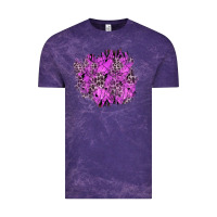 Cloud Purple halloween patch Vintage Tee - BundleAndBundleShop