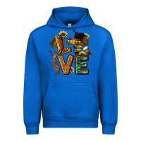 Cobalt love juneteenth africa Urban Hoodie - CowGirlArtShop
