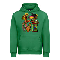 Emerald love juneteenth africa Urban Hoodie - CowGirlArtShop