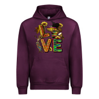 Mauve Wine love juneteenth africa Urban Hoodie - CowGirlArtShop