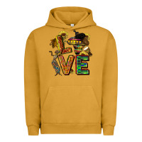 Pigment Peanut Butter love juneteenth africa Urban Hoodie - CowGirlArtShop