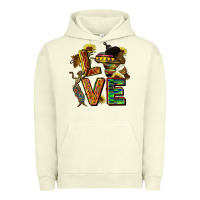 Pigment Pistachio love juneteenth africa Urban Hoodie - CowGirlArtShop