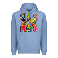 Colony Blue cinco de mayo Premium Hoodie - JahusDesignShop