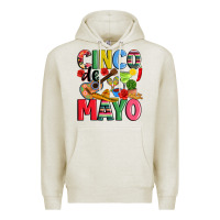Oatmeal Heather cinco de mayo Premium Hoodie - JahusDesignShop