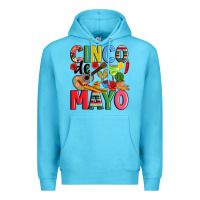 Ocean Blue cinco de mayo Premium Hoodie - JahusDesignShop