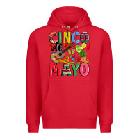 Red cinco de mayo Premium Hoodie - JahusDesignShop