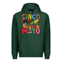 Sports Green cinco de mayo Premium Hoodie - JahusDesignShop