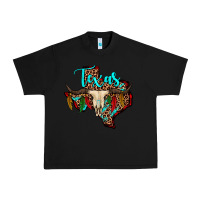 Black bullskull texas map Urban Heavy Tee - JahusDesignShop