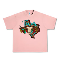 Salmon bullskull texas map Urban Heavy Tee - JahusDesignShop