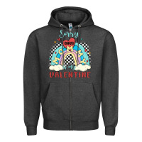Charcoal Heather sorry boys mommy is valentine Zipper Hoodie - MaliasSmallBusiness