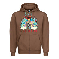 Chestnut sorry boys mommy is valentine Zipper Hoodie - MaliasSmallBusiness