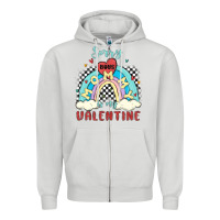 Dove Grey sorry boys mommy is valentine Zipper Hoodie - MaliasSmallBusiness