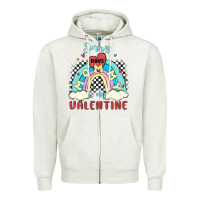 Oatmeal Heather sorry boys mommy is valentine Zipper Hoodie - MaliasSmallBusiness
