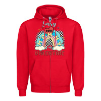 Red sorry boys mommy is valentine Zipper Hoodie - MaliasSmallBusiness