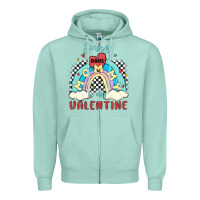 Seafoam sorry boys mommy is valentine Zipper Hoodie - MaliasSmallBusiness
