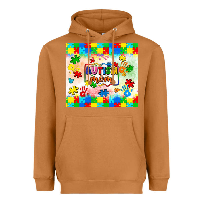 Autism Mom Heavyweight Hoodie by LillyAllenDesigns | Teevron