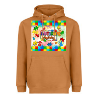 Meerkat autism mom Heavyweight Hoodie - LillyAllenDesigns