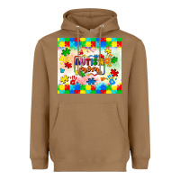 Toasted Coconut autism mom Heavyweight Hoodie - LillyAllenDesigns