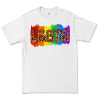 White lgbtq Premium Tee - texasbilliewilder