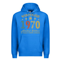 True Royal Vintage 1970 Limited Edition 50 Years Of Being Awesome Premium Hoodie - Bettercallsaul