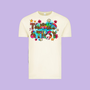 Tanned And Tipsy Vintage Tee Designed By Adodesignshop