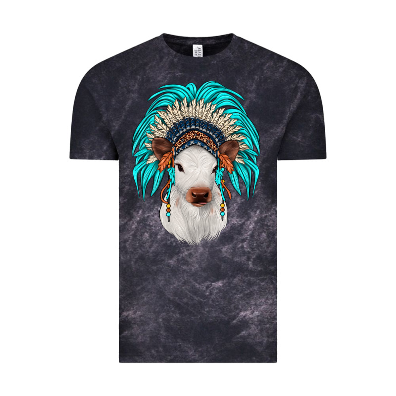 Calf Indian Headdress Vintage Tee by JahusDesignShop | Teevron