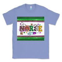 Colony Blue mardi gras nurse Classic Tee - Artiststas
